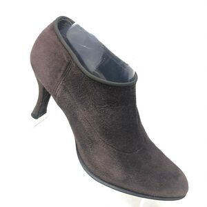 Stuart Weitzman Stretch Bootie Heel Womens Size 9 M